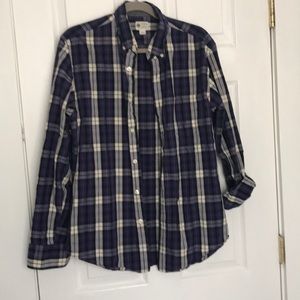 J crew plaid shirt
